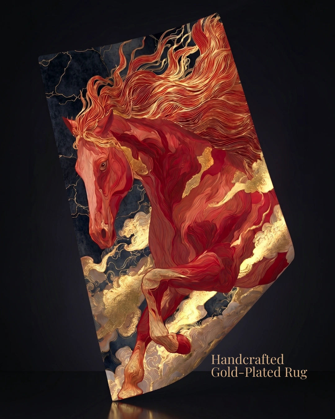The Crimson Majesty Rug