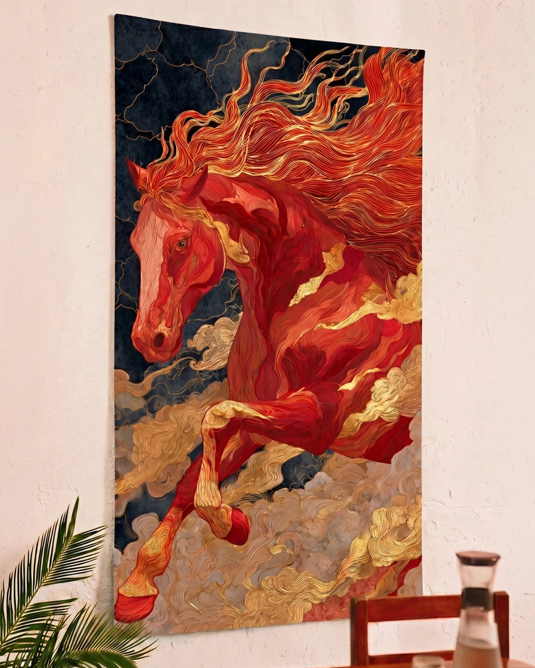 The Crimson Majesty Rug