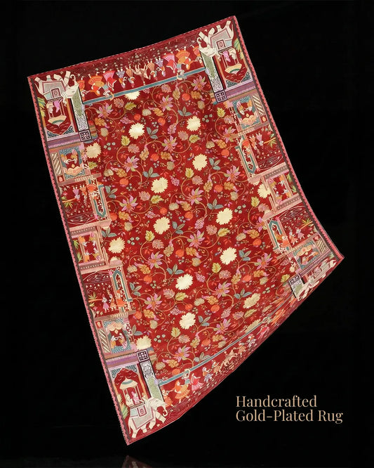 The Vermilion Court Rug