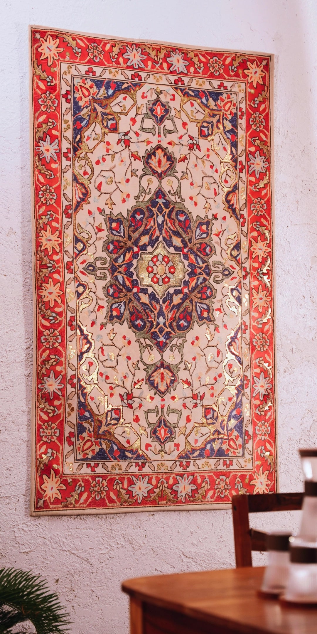Saffron Tapestry