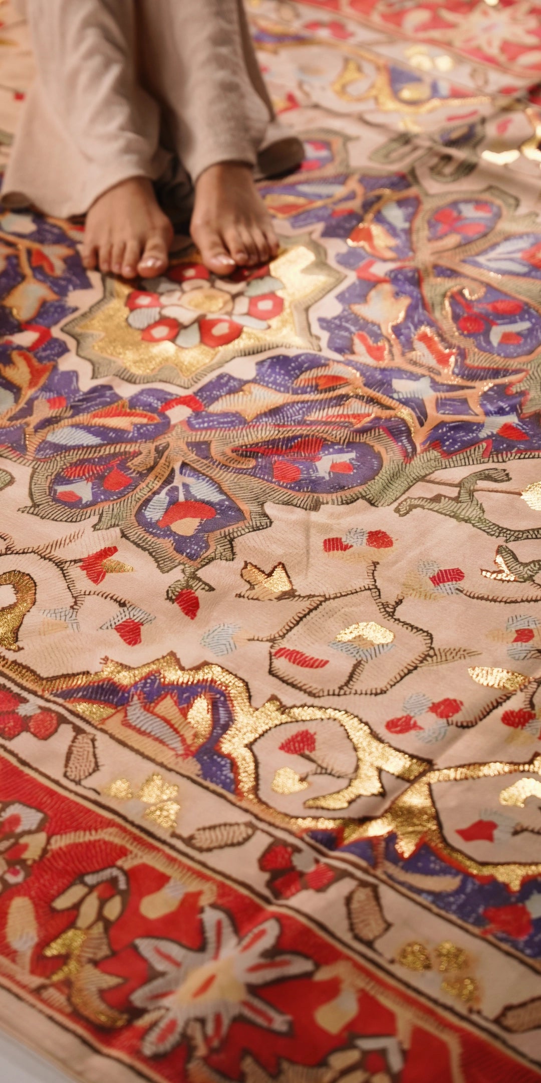 Saffron Tapestry